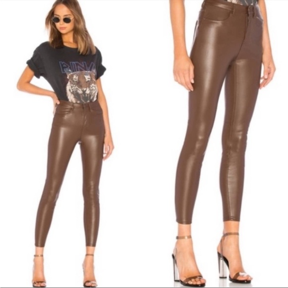 Free People Denim - Lined vegan leather pants Free People